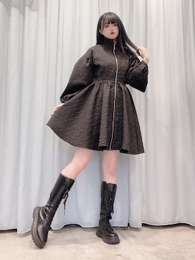 「フルジップ」｜𝒮𝒶𝓎𝒶𝓀𝒶さん（レディース・154cm）の冬コーディネート
