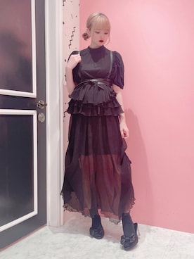 「PAIN（ペイン）のアイテム」を使った、𝒮𝒶𝓎𝒶𝓀𝒶さん（レディース・154cm）の秋コーディネート