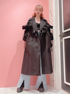 「LILICIOUS」｜「アイテム（ジャケット/アウター）」を使った、𝒮𝒶𝓎𝒶𝓀𝒶さん（レディース・154cm）の冬コーディネート