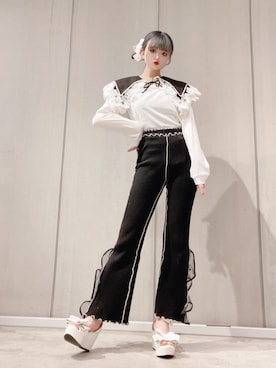 「PAIN（ペイン）のアイテム」を使った、𝒮𝒶𝓎𝒶𝓀𝒶さん（レディース・154cm）の春コーディネート