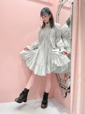 「LILICIOUS」｜「アイテム（ワンピース/ドレス）」を使った、𝒮𝒶𝓎𝒶𝓀𝒶さん（レディース・154cm）の春コーディネート