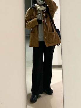 「アイテム（アームカバー）」を使った、ㅤㅤㅤㅤㅤㅤㅤㅤㅤㅤㅤㅤㅤさん（レディース・169cm）の冬コーディネート