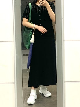 「BAUM（バウム）のアイテム（バッグ）」を使った、ㅤㅤㅤㅤㅤㅤㅤㅤㅤㅤㅤㅤㅤさん（レディース・169cm）の秋コーディネート