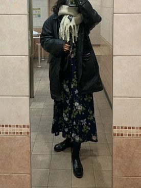 「HARUTA」｜「アイテム（ワンピース/ドレス）」を使った、ㅤㅤㅤㅤㅤㅤㅤㅤㅤㅤㅤㅤㅤさん（レディース・169cm）の冬コーディネート
