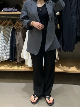 「モノートーン」｜ㅤㅤㅤㅤㅤㅤㅤㅤㅤㅤㅤㅤㅤさん（レディース・169cm）の春コーディネート