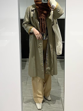 「バーバリー」｜「アイテム（ブーツ）」を使った、ㅤㅤㅤㅤㅤㅤㅤㅤㅤㅤㅤㅤㅤさん（レディース・169cm）の秋コーディネート