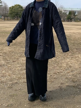 「スウエット」｜「アイテム（ブルゾン）」を使った、ㅤㅤㅤㅤㅤㅤㅤㅤㅤㅤㅤㅤㅤさん（レディース・169cm）の冬コーディネート