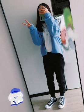 「アイテム（アンサンブル）」を使った、kiseiさん（レディース・160cm）の秋コーディネート