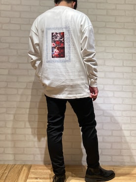 「surt（サート）のアイテム（パンツ）」を使った、TAKEさん（メンズ・170cm）の夏コーディネート