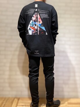 「surt（サート）のアイテム（パンツ）」を使った、TAKEさん（メンズ・170cm）の夏コーディネート