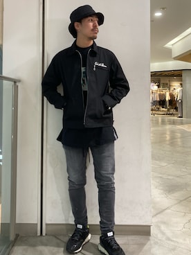 「surt」｜「アイテム（ジャケット/アウター）」を使った、TAKEさん（メンズ・170cm）の夏コーディネート