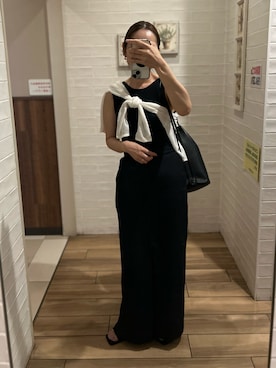 「Aeta（アエタ）のアイテム（ショルダーバッグ）」を使った、☺︎hal☺︎さん（レディース・163cm）の秋コーディネート