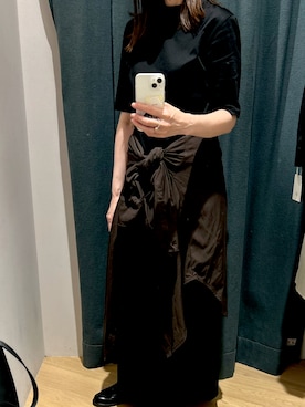 「anuke（アンヌーク）のアイテム」を使った、☺︎hal☺︎さん（レディース・163cm）の春コーディネート