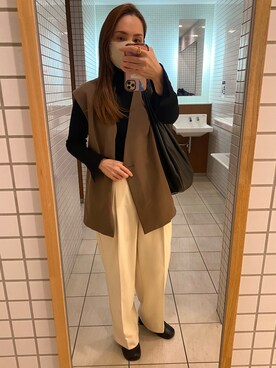 ☺︎hal☺︎さん(レディース・163cm)の冬コーディネート