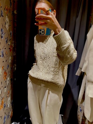 ★新品未使用★Todayful ヴィンテージアランニット TODAYFUL（トゥデイフル）の「Vinatgeアランニット（ニット/セーター