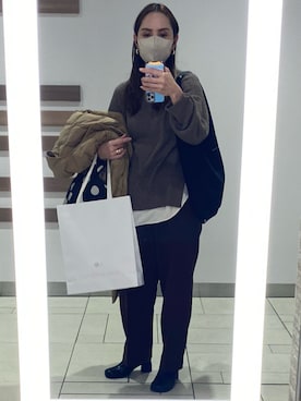 ☺︎hal☺︎さん（レディース・163cm）の冬コーディネート