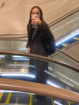 ☺︎hal☺︎さん（レディース・163cm）の冬コーディネート