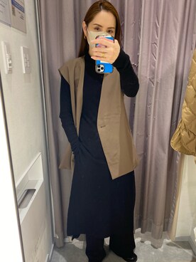 ☺︎hal☺︎さん（レディース・163cm）の冬コーディネート