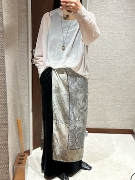 「アイテム（財布/小物）」を使った、☺︎hal☺︎さん（レディース・163cm）の秋コーディネート