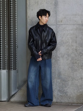 「アイテム（ブルゾン）」を使った、kenさん（メンズ・175cm・20代）の秋コーディネート