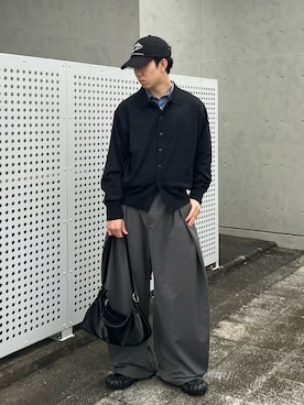 「アイテム（キャップ）」を使った、kenさん（メンズ・175cm）の秋コーディネート