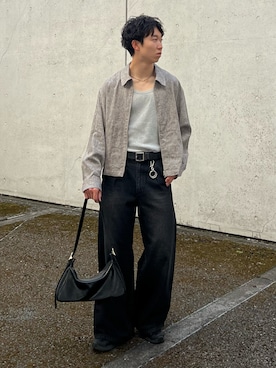 「SBG（エスビー）のアイテム」を使った、kenさん（メンズ・175cm）の夏コーディネート