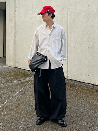 「'47(フォーティーセブン)のMLB公認 ’47BRAND NY LA ミニロゴ CLEAN UP Base Runner ベースボールキャップ(キャップ)」を使った、kenさん(メンズ・175cm)の夏コーディネート