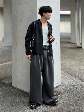 「アイテム（財布/小物）」を使った、kenさん（骨格ウェーブ・メンズ・175cm）の秋コーディネート