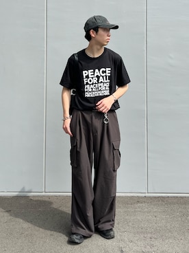 「SBG（エスビー）のアイテム」を使った、kenさん（メンズ・175cm）の夏コーディネート