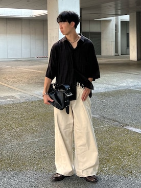 「アイテム（ブレスレット）」を使った、kenさん（メンズ・175cm・20代）の秋コーディネート