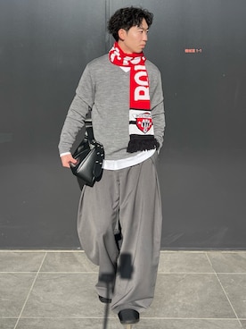 「SUBU(スブ)のアイテム」を使った、kenさん(メンズ・175cm)の冬コーディネート