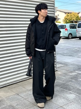 「アイテム（サンダル）」を使った、kenさん（メンズ・175cm）の秋コーディネート