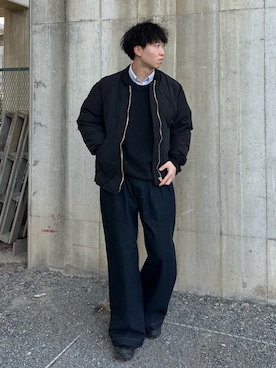 kenさん（メンズ・175cm）の冬コーディネート