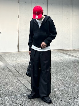 「アイテム（ハンドバッグ）」を使った、kenさん（メンズ・175cm）の秋コーディネート