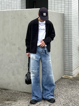「アイテム（キーホルダー）」を使った、kenさん（メンズ・175cm・20代）の秋コーディネート