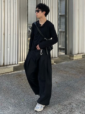 「SINSS（シンス）のアイテム」を使った、kenさん（メンズ・175cm）の春コーディネート