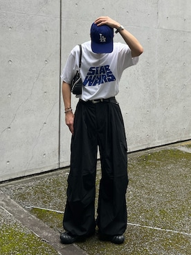 「Anui（アニュイ）のアイテム」を使った、kenさん（メンズ・175cm）の夏コーディネート