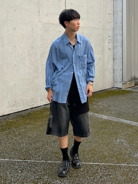 「アイテム（バングル/リストバンド）」を使った、kenさん（メンズ・175cm・20代）の秋コーディネート