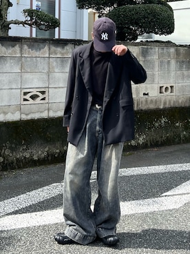 「アイテム（テーラードジャケット）」を使った、kenさん（メンズ・175cm）の秋コーディネート