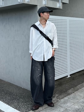 「アイテム（キャップ）」を使った、kenさん（メンズ・175cm・20代）の夏コーディネート