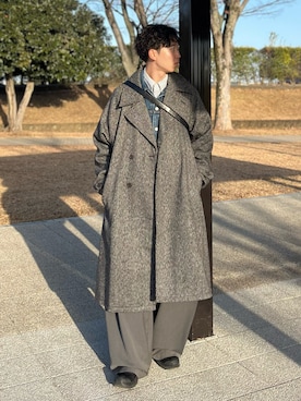 「アイテム（その他アウター）」を使った、kenさん（メンズ・175cm・20代）の冬コーディネート