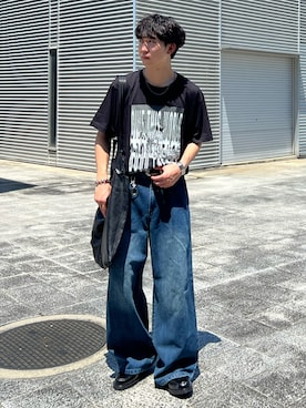 「CALLNE（カルネ）のアイテム」を使った、kenさん（骨格ウェーブ・メンズ・175cm）の夏コーディネート