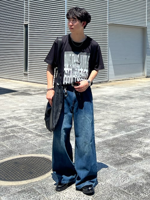 【CALLNE】1Tuck Wide Straight Deinm / 1タックワイドストレートデニム（12.8oz）