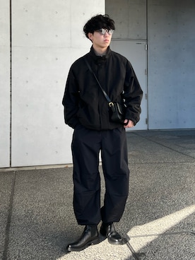 「UNIQLO（ユニクロ）のアイテム（カーゴパンツ）」を使った、kenさん（メンズ・175cm）の冬コーディネート
