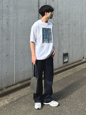 「niko and...（ニコアンド）のアイテム」を使った、kenさん（メンズ・175cm）の夏コーディネート