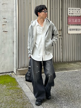 「アイテム（キーホルダー）」を使った、kenさん（メンズ・175cm）の秋コーディネート