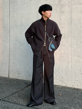 「soerte」｜「アイテム（ブーツ）」を使った、kenさん（メンズ・175cm）の冬コーディネート