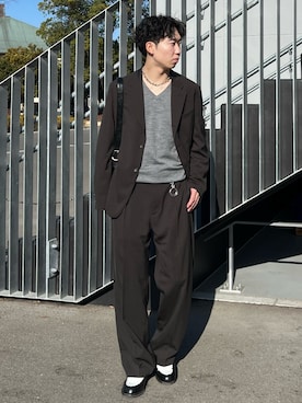 kenさん（メンズ・175cm）の冬コーディネート