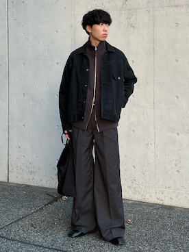 「UNIQLO（ユニクロ）のアイテム（デニムジャケット）」を使った、kenさん（メンズ・175cm）の秋コーディネート