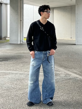 「アイテム（キーホルダー）」を使った、kenさん（メンズ・175cm・20代）の秋コーディネート